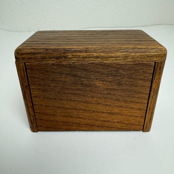 Vintage Wooden Trinket Box - Picture 2 of 7